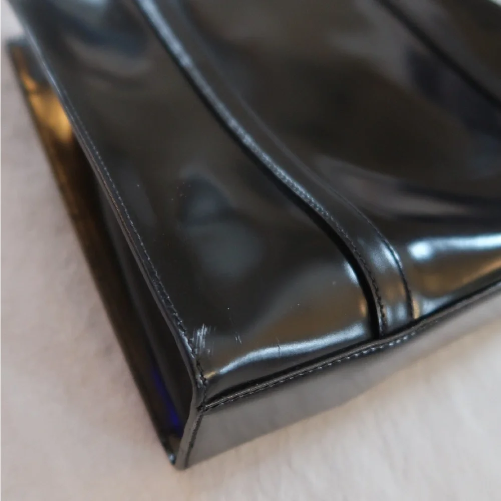 Vintage 90’s Prada Spazzolato Black Tote Bag CBK - Picture 3 of 13